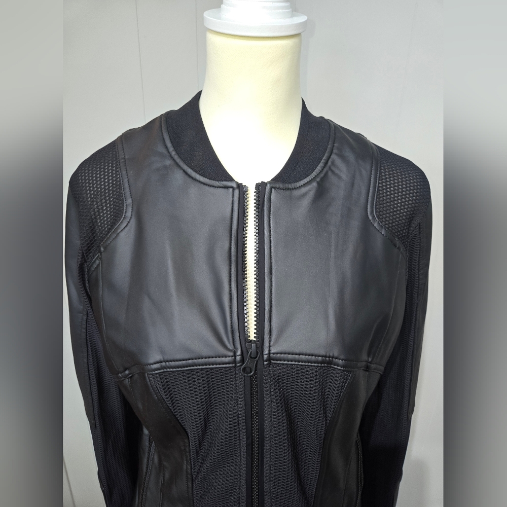Blanc Noir Black Leather Jacket - Picture 5 of 10